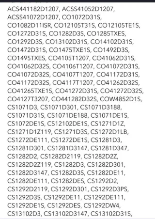 Venta puerta y goma  de lavadora Candy  43012774 ,