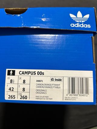 Adidas Campus 00s Unisex Talla 42