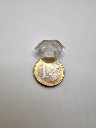 Diamante Herkimer Natural y Pulsera Macramé