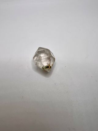 Diamante Herkimer Natural y Pulsera Macramé