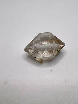 Diamante Herkimer Natural y Pulsera Macramé