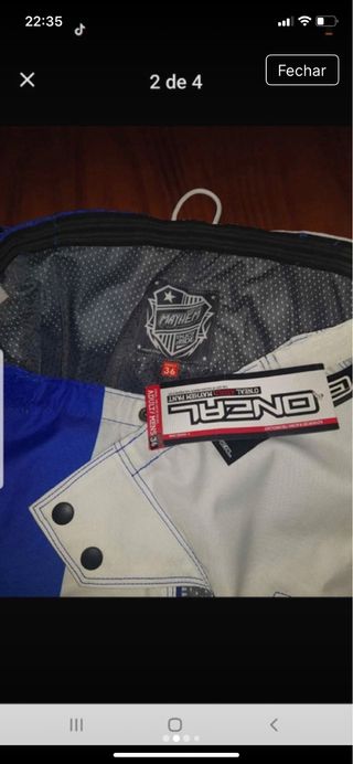 Calça O'Neal Mostarda Tam 36