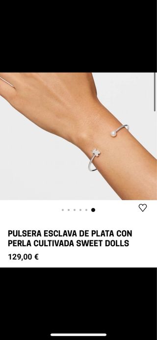 Pulsera Tous Plata y Perla Cultivada