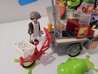 Stand de Hot Dog Ghostbusters de Playmobil