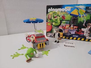 Stand de Hot Dog Ghostbusters de Playmobil