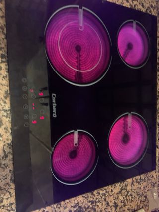 Vitrocerámica Corberó 4 Placas Casi Nueva