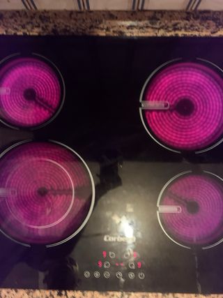 Vitrocerámica Corberó 4 Placas Casi Nueva