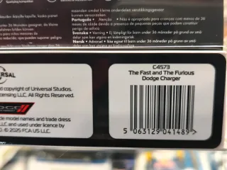 Scalextric UK C4573 Dodge Charger Toretto