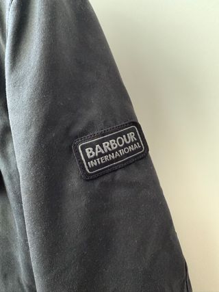 Chaqueta Barbour Negra Hombre