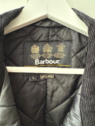 Chaqueta Barbour Negra Hombre