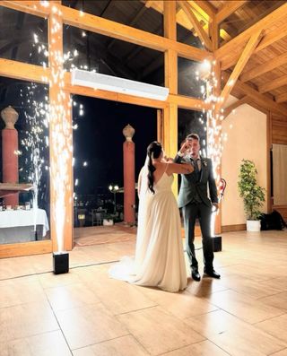 ALQUILER FUEGO FRÍO PARA BODAS Y EVENTOS