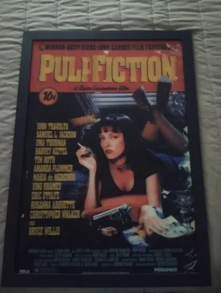 Pulp Fiction Poster 3D Miramax