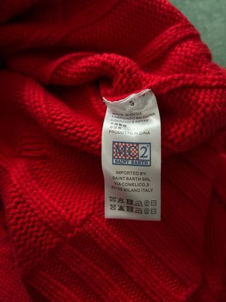 Maglione mc2 rosso