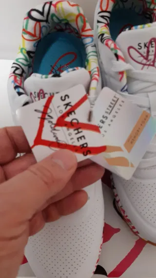 Scarpe sportive donna Skechers Uno Loving Love 39