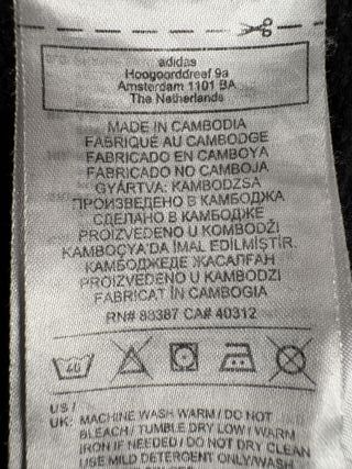 Sudadera Adidas con Capucha Negra