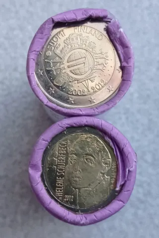 2 Euros Finlandia Varios Años