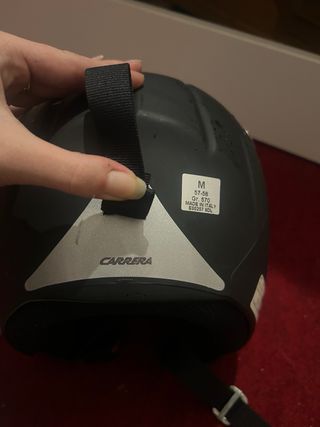 Casco Carrera Ski Negro