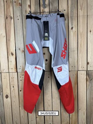 PANTALON T-34US/52EU SHOT AIR FLOW RED