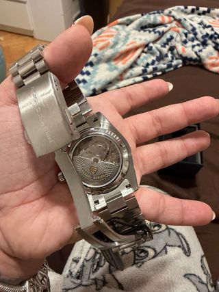 Reloj Pagani Design Automático Plateado