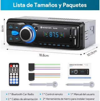 Radio Coche Bluetooth