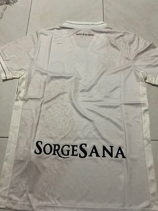 Camisa Napoli com patches scudetto