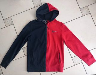 Sudadera Nike bicolor negra y roja