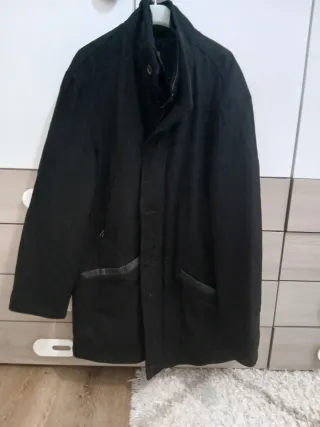 Cappotto uomo nero