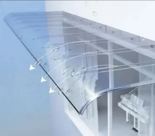 Techo para puertas 40cm