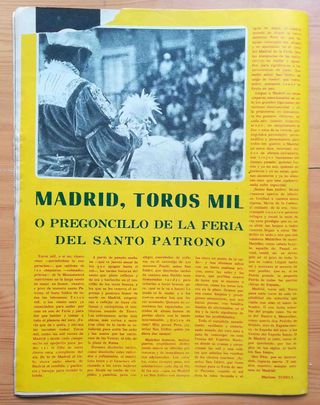 El ruedo No 1455. 9 marzo 1972. Batán 72. Jerez.