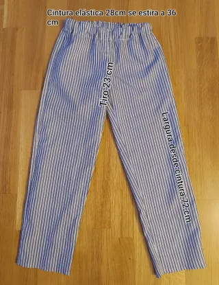 Traje baserritarra/casero T.8 negro y azul