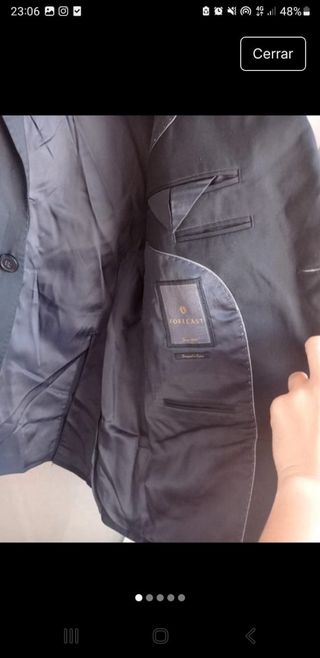 Americana negra elegante