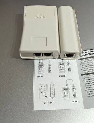 Probador de Cable de Red RJ45/RJ11 Ethernet LAN