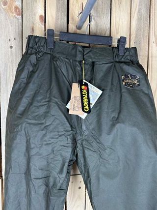 PANTALON T-2XL IMPERMEABLE TERMICO GRASA VERDE