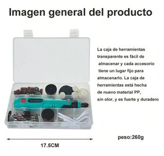 Maquetas, Mini Amoladora Inalámbrica 3.6V + Acces.