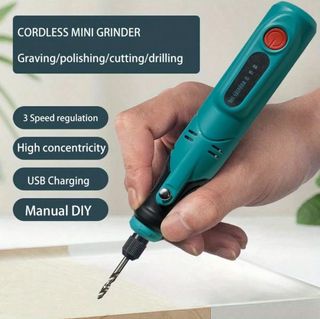 Maquetas, Mini Amoladora Inalámbrica 3.6V + Acces.