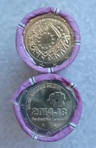 Bélgica 2 Euros Varios Años