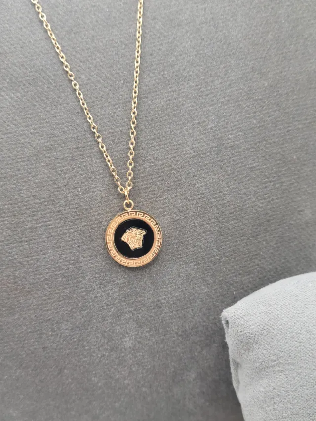 Conjunto Medusa Griega Collar y Pulsera