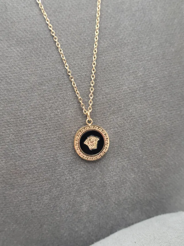 Conjunto Medusa Griega Collar y Pulsera