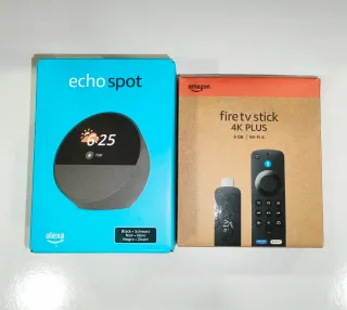 Echo Spot e Fire TV Stick 4K Plus