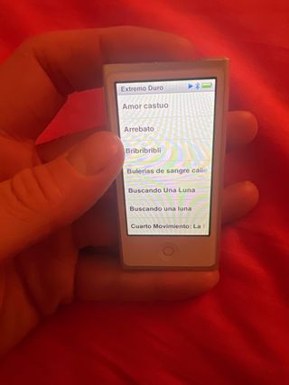 iPod Nano 7ª Gen Plata/Blanco