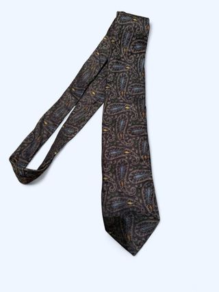 ETRO Cravatta fantasia paisley marrone