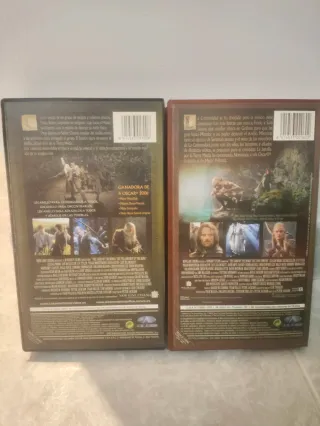 Películas VHS El Señor de los Anillos
