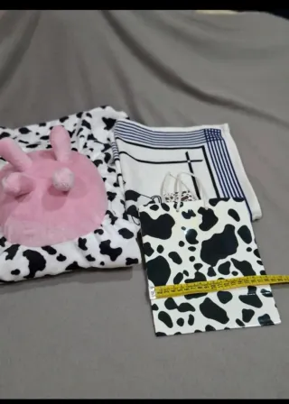 Mandil divertido de vaca/paño cocina/bolsa regalo