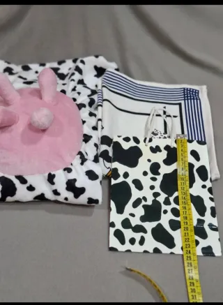 Mandil divertido de vaca/paño cocina/bolsa regalo