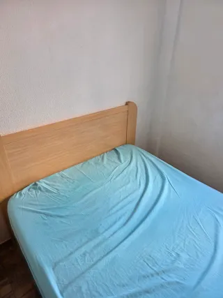 Base Cama Ortopédica Metal con colchón. 0.90x 1.80