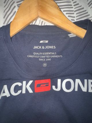 Camiseta Jack & Jones básica azul
