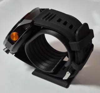 Reloj Inteligente Negro y plateado