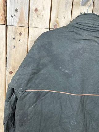 Chaqueta T-M Impermeable Kiwi Grasa Verde