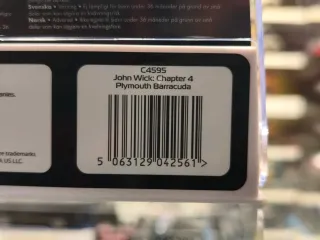 Scalextric UK C4595 Plymouth Barracuda John Wick