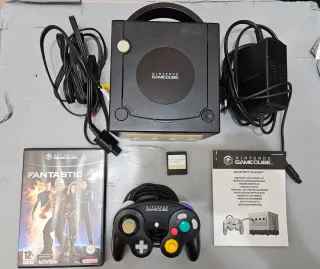 Nintendo GameCube Preto Completo
